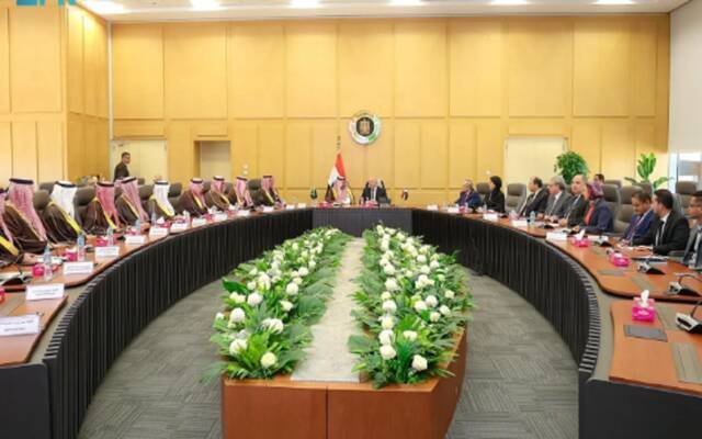 الخريف يناقش تطوير التعاون بقطاعي الصناعة والتعدين مع وزراء بالحكومة المصرية