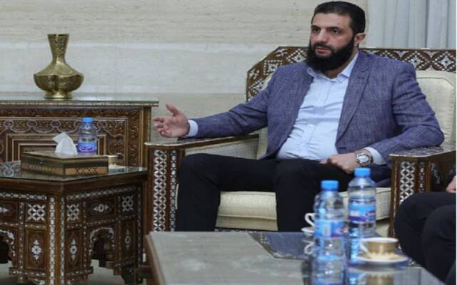 الشرع: نتطلع للتعاون الاقتصادي مع السعودية.. وأعدنا مشروع إيران 40 سنة للوراء