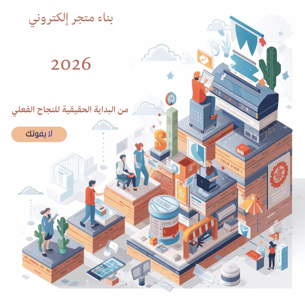 بناء متجر إلكتروني ناجح في 2026